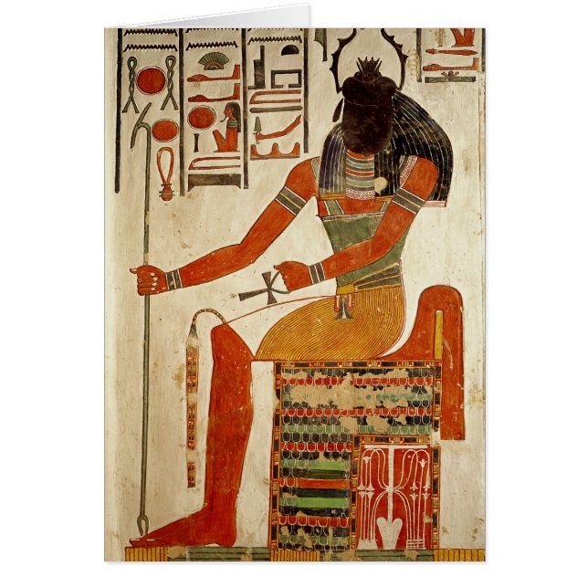 Le dieu, Khepri, de la tombe de Nefertari (Devant)