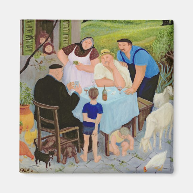 Le Dimanche Magnet (Vorne)