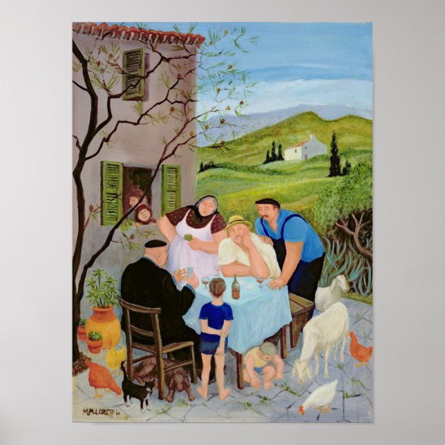 Le Dimanche Poster (Vorne)