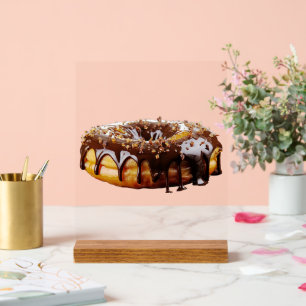 Le donut décadent de SlipperyJoe's recouvert d'une