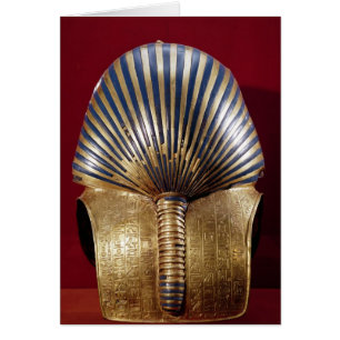 Le dos du masque d'or