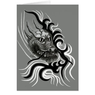 Le dragon chinois à la toiture de tatouage