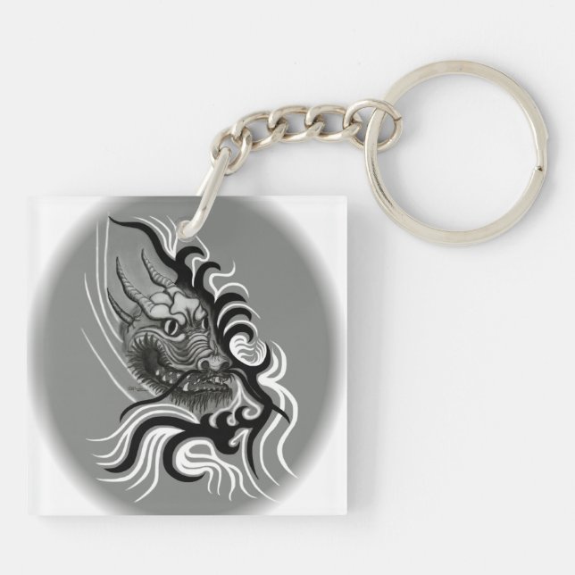 Le dragon chinois à la toiture de tatouage (Dos)