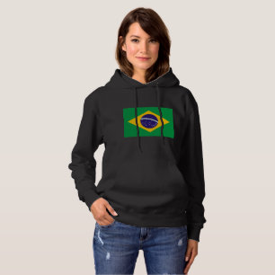 Le drapeau brésilien tire sur le sweat - shirt à