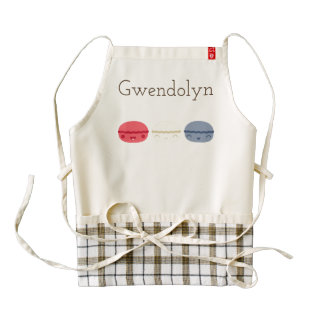 Le drapeau français de Kawaii colore Macarons