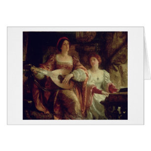 Le duo (huile sur la toile)