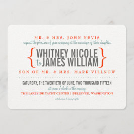 Le Faire-part de mariage du marché moderne