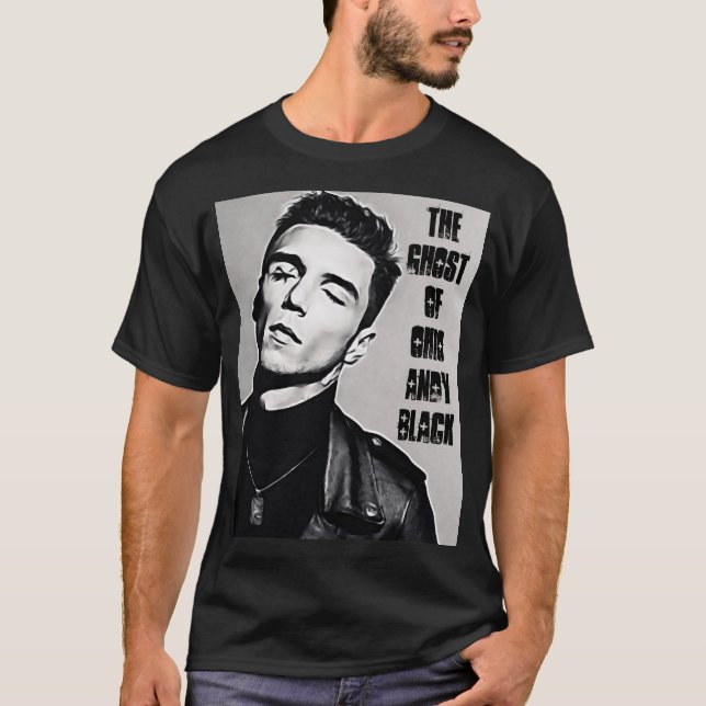Le fantôme du T-shirt noir de l'Ohio Andy (Devant)