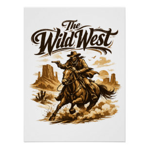 Le Far West – Cowboy en Action Affiche