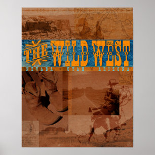 Le Far West : Nevada, Utah, Arizona - Poster