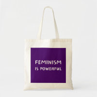 Le féminisme est puissant - sac fourre-tout
