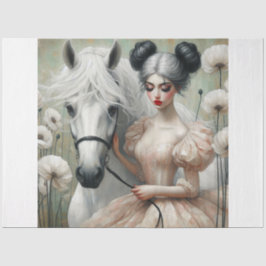 Le Femme, arabische Mare, "Ein Traum erfüllt" Seidenpapier