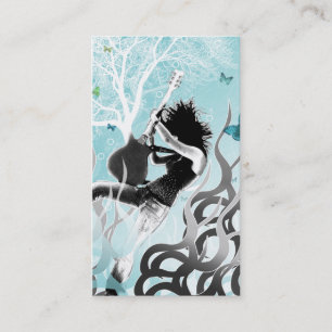 Le feu noir - carte de visite