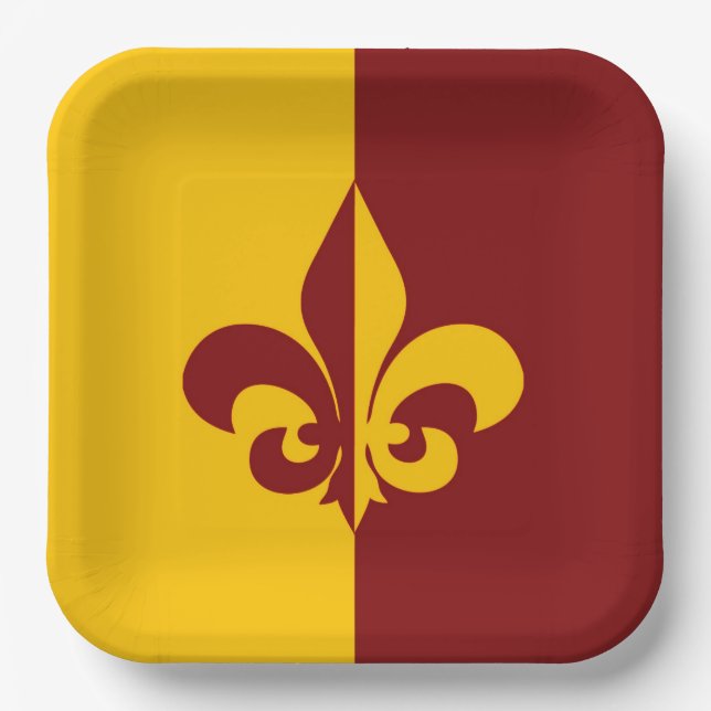Le Fleur Pappteller (Vorderseite)