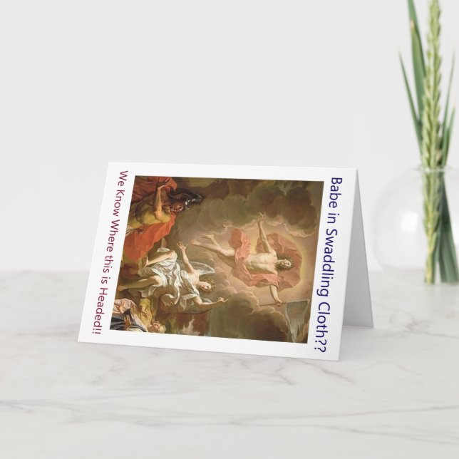 Le flux de l'histoire Carte de Noël (Devant)