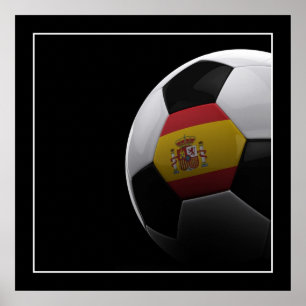 Le football en Espagne - AFFICHE