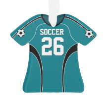 Le football Jersey turquoise léger