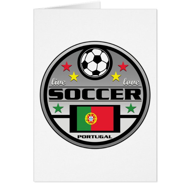 Le football vivant Portugal d'amour (Devant)