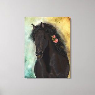LE FRIESIAN BROWN ~ Toile enveloppée
