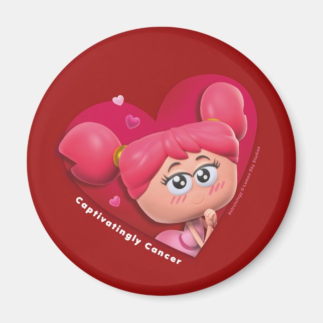 Le frigo aimant pour le cancer de Valentine (Devant)