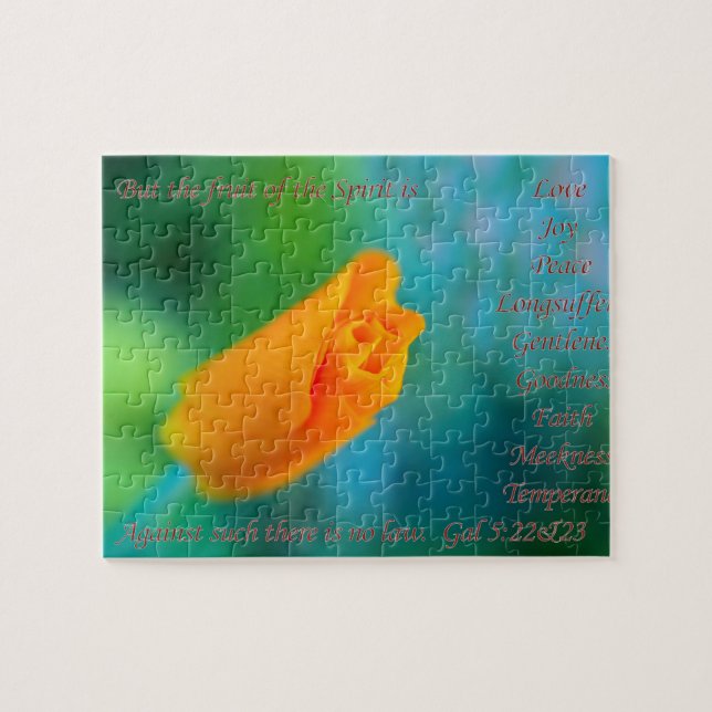 Le fruit de l'esprit est puzzle d'amour… (Horizontal)