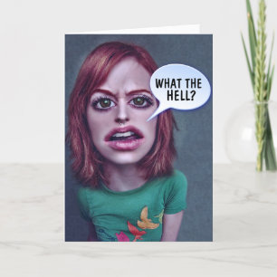 LE FUNNY SUR LA CARTE D'ANNIVERSAIRE DE LA COLLINE