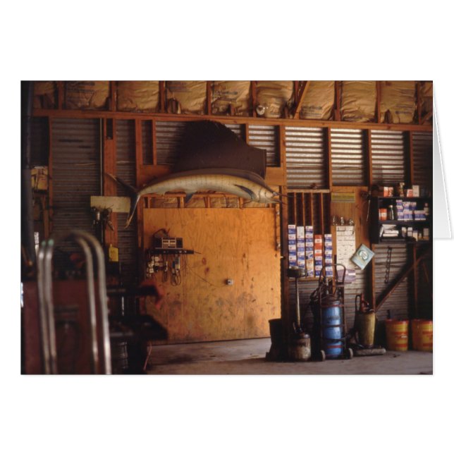 Le garage du virago, Wimberly, le Texas (Devant Horizontal)