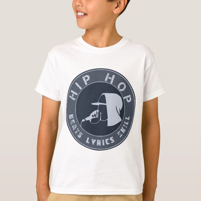 LE GARS EN SWEAT - SHIRT À CAPUCHE RAPPING SUR LE  (Devant)