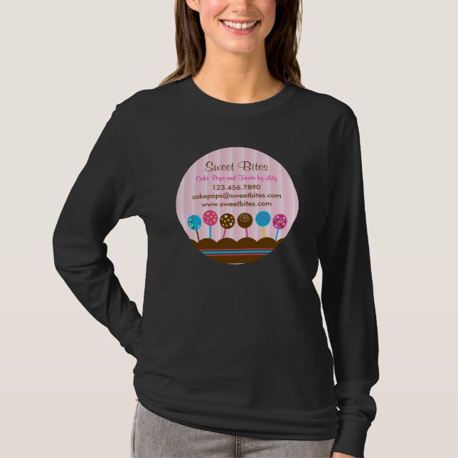 Le gâteau saute le T-shirt de boulangerie (Devant)