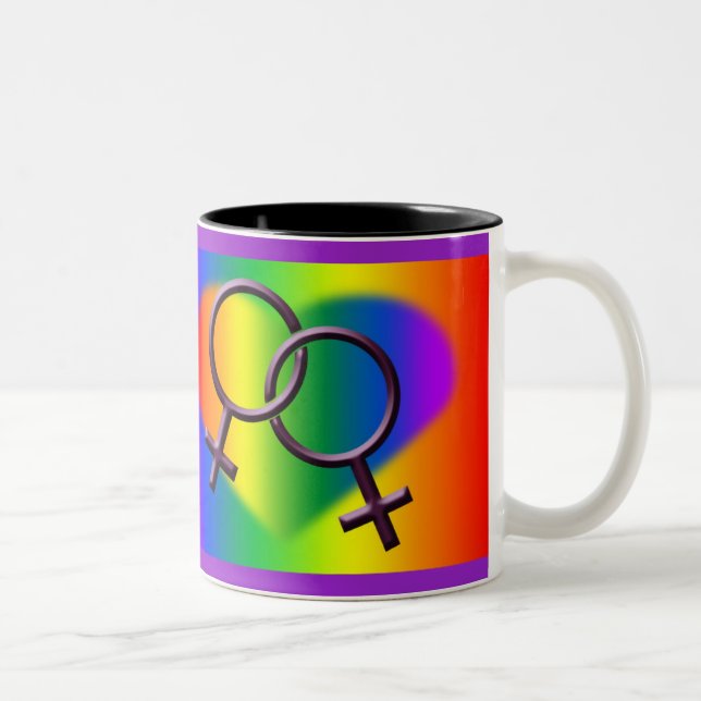 Le gay pride attaque des cadeaux de tasses du gay (Droit)
