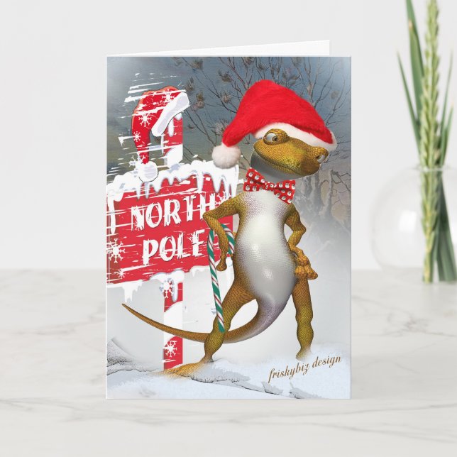 Le Gecko visite des cartes de Pôle Nord (Devant)