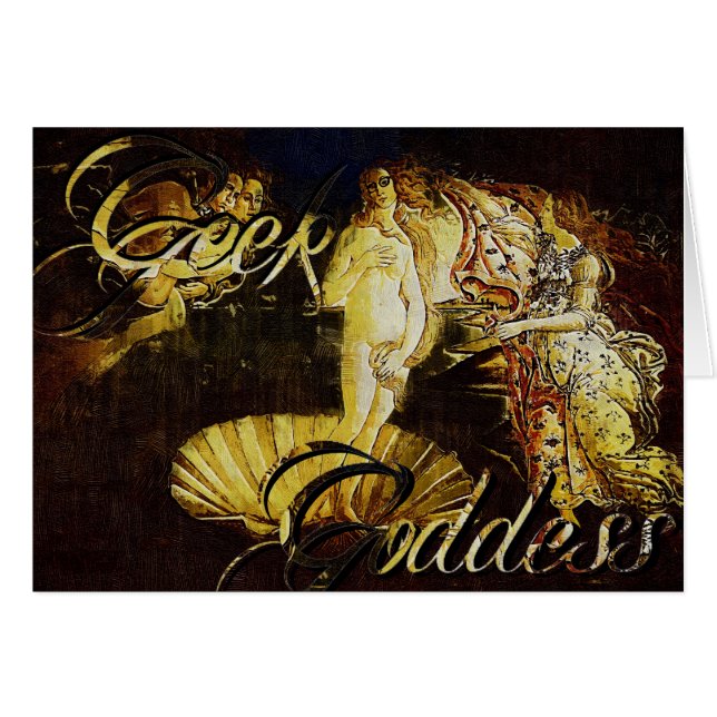 Le geek Goddes Botticelli la naissance de Vénus (Devant Horizontal)