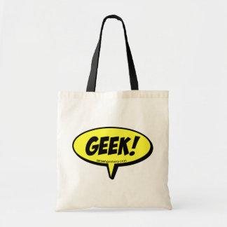 Le geek parlent le sac fourre-tout