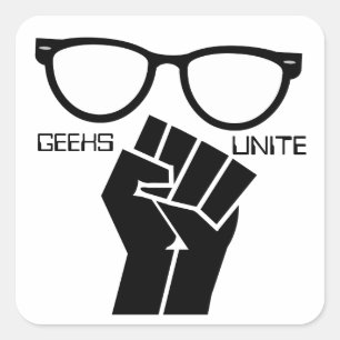 Le geeks unit ! Autocollants