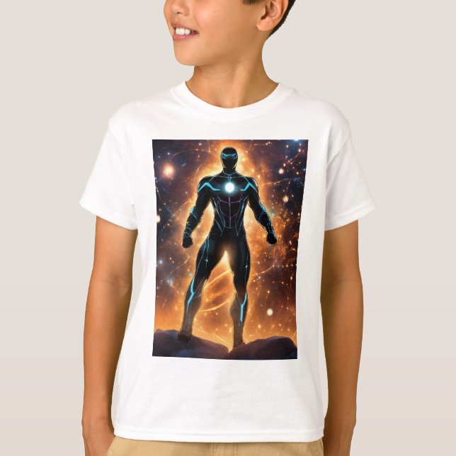"Le génie au travail : T-shirt Super Intelligence (Devant)