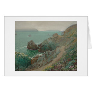 Le Golden Gate de la falaise d'océan (1154)