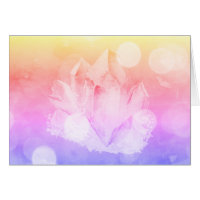 Le gradient de *~* rougissent cristal rose de