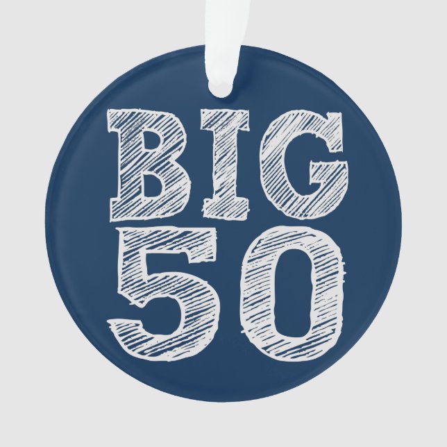 Le GRAND 50 Cinquantième anniversaire (devant)