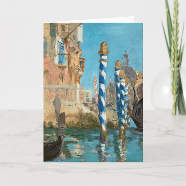 Le Grand Canal à Venise | Édouard Manet Karte (Vorderseite)