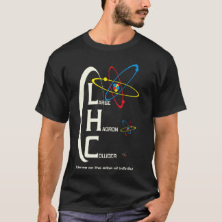 Le grand collisionneur de hadrons T-shirt physique