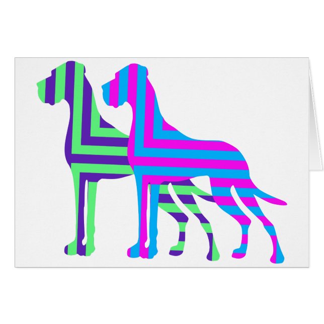 Le Grand Dane À La Bord (Devant horizontal)