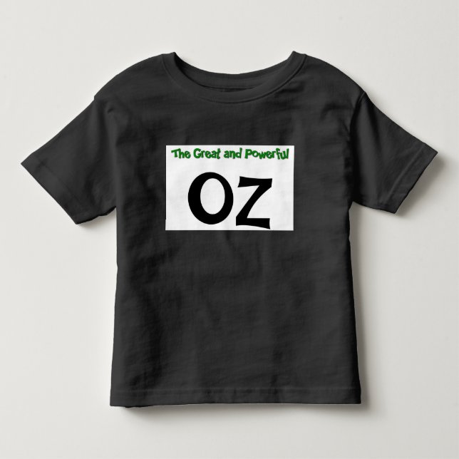 Le grand et puissant T-shirt Oz (Devant)