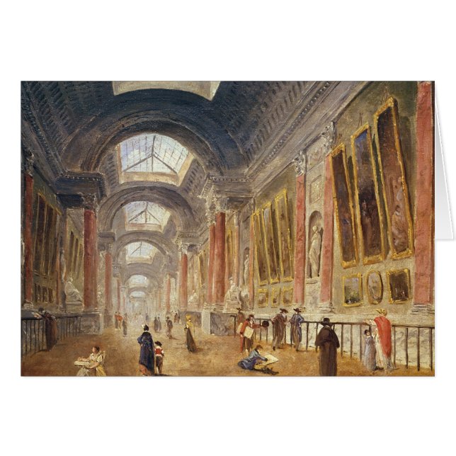 Le grand Galerie du Louvre (Devant horizontal)