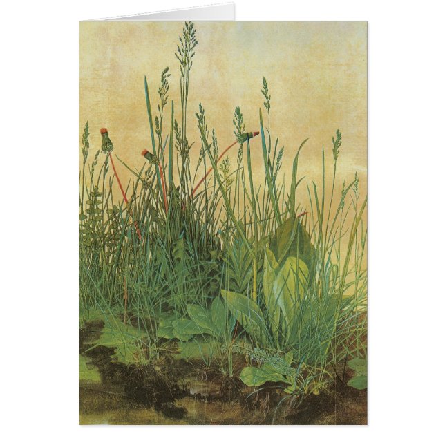 Le Grand (Grand) morceau de Turf par Albrecht Dure (Devant)