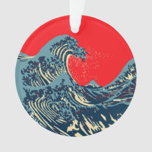 Le Grand Hokusai Wave Pop Decor