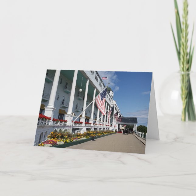 Le Grand Hôtel de l'île Mackinac, Michigan (Devant)