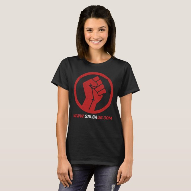 Le grand logo des T-shirts des femmes Salsa Underg (Devant entier)