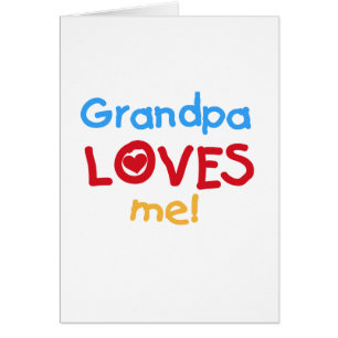 Le grand-papa de couleurs primaires m'aime des