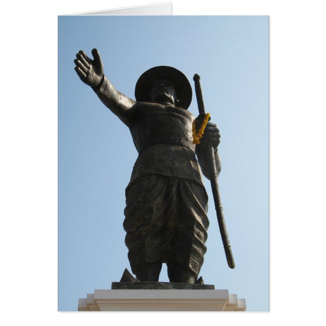 Le Grand Roi Anouvong ... Vientiane, Laos Card (Devant)