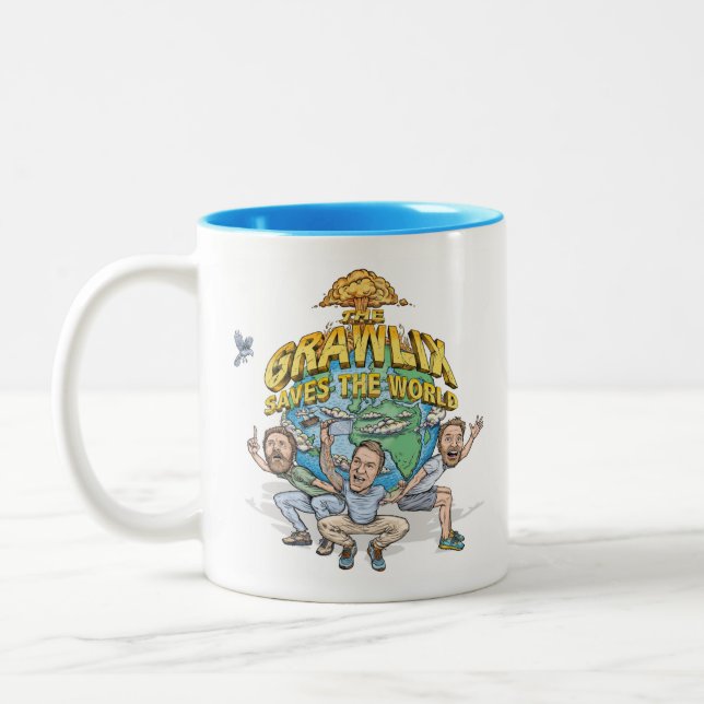 Le Grawlix sauve le monde - 11oz Mug (Gauche)
